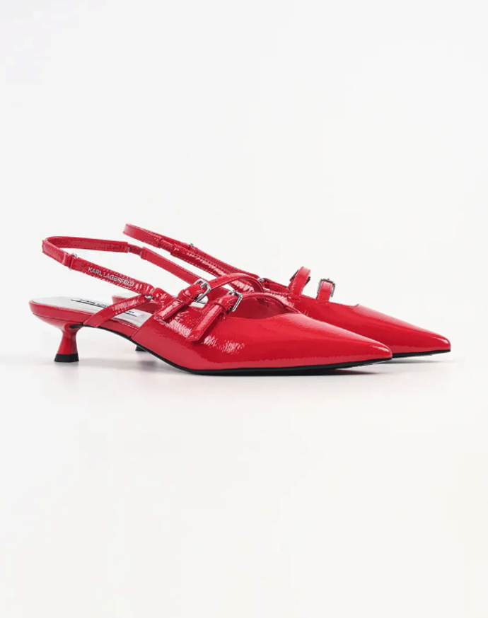 Slingback lodičky Karl Lagerfeld, 2 799 Kč, prodává Answear Slingback lodičky Karl Lagerfeld, 2 799 Kč, prodává Answear