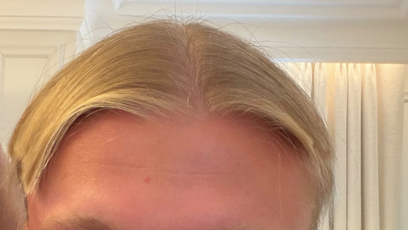 FOTO: Erling Haaland během stříhání.
