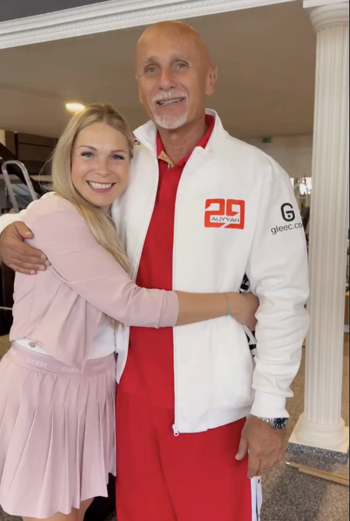 Richard Chlad se pochlubil krásnou dcerou.
