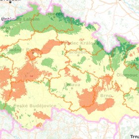 Houbová mapa k pátku 28. srpna 2026.