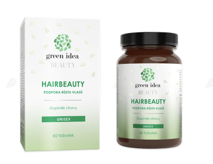 Tobolky HAIRBEAUTY jsou vyvážená směs bylin, vitamínů, minerálů a dalších látek, vytvořená s cílem poskytnout vašim vlasům intenzivní péči. 498 Kč Tobolky HAIRBEAUTY jsou vyvážená směs bylin, vitamínů, minerálů a dalších látek, vytvořená s cílem poskytnout vašim vlasům intenzivní péči. 498 Kč