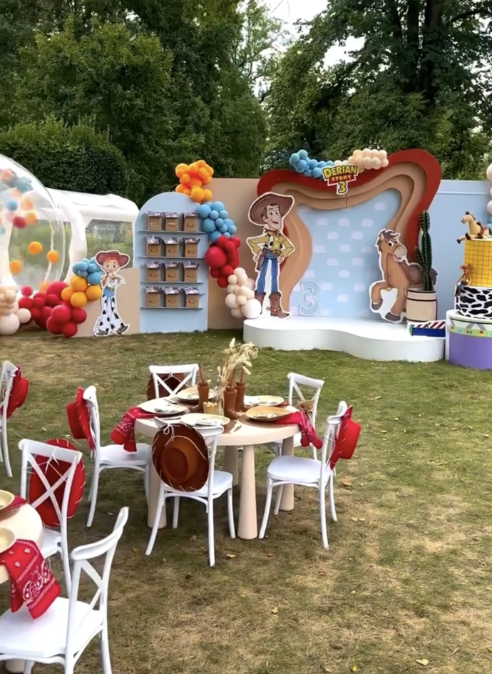 Dominika Myslivcová připravila synovi party ve stylu Toy Story.