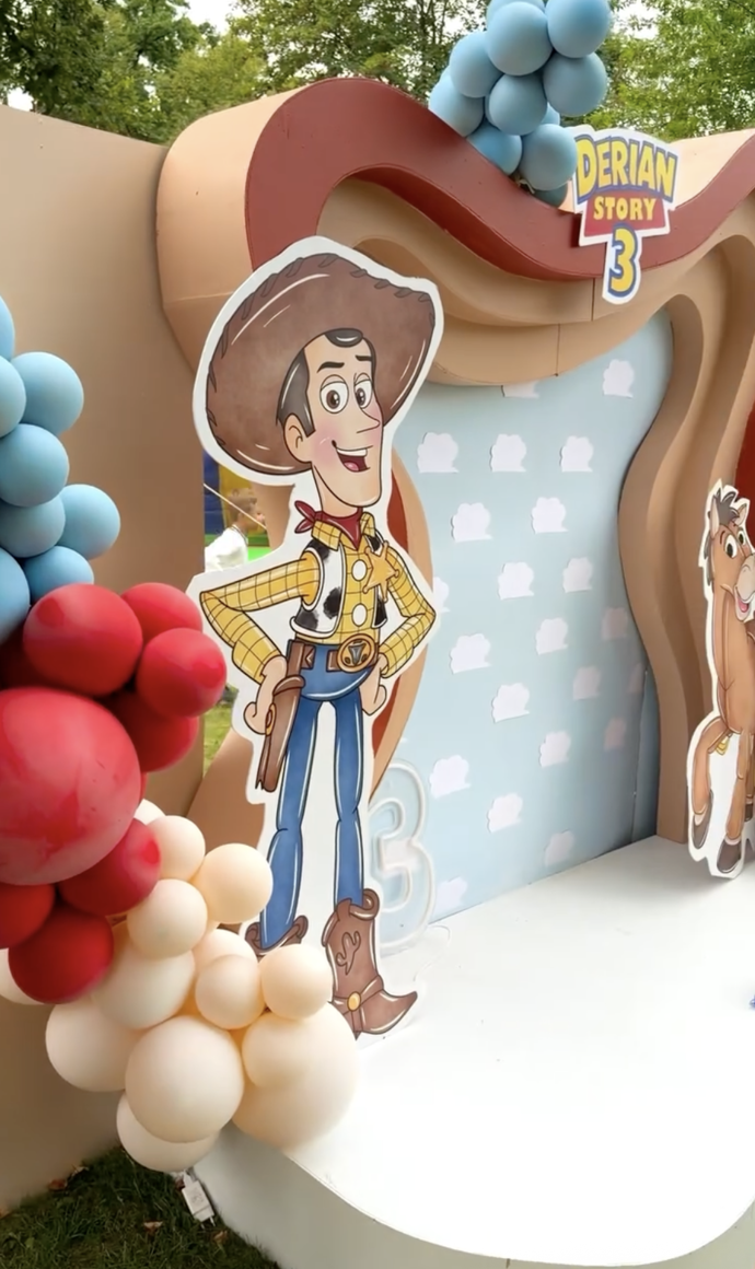 Dominika Myslivcová připravila synovi party ve stylu Toy Story.