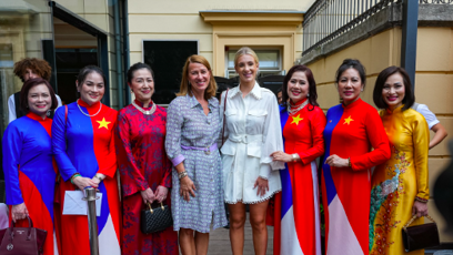 FOTO: Na akci Babiše doprovodila jeho dcera Vivien.