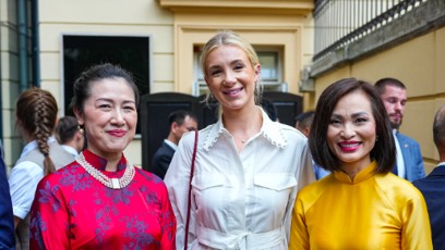 FOTO: Vivien Babišová se akce zúčastnila spolu s otcem.