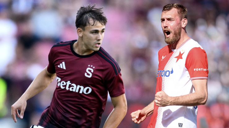 Vyhrocené derby pražských S. Chorý opět provokoval, Jurásek sklidil bídu z obou stran