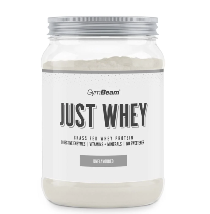 Just Whey je grass-fed syrovátkový protein ze tří zdrojů bílkovin – konzentrátu, izolátu a hydrolyzátu. V 30g dávce obsahuje minimálně 22 g bílkovin a 6,5 g BCAA. Základem je mléko od krav, které se pasou na trávě, zpracované šetrnou membránovou ultrafiltrací. Přidali jsme šest trávicích enzymů s DigeZyme®, zinek, hořčík a vitamíny B6 a E. 599 Kč