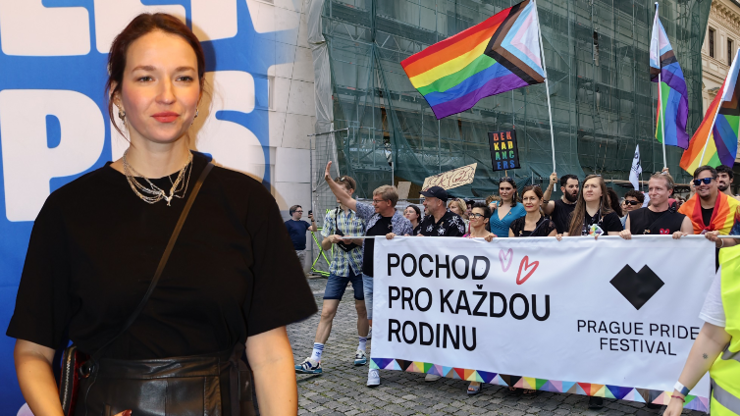 Berenika Kohoutová si udělala legraci z kritiků Prague Pridu.
