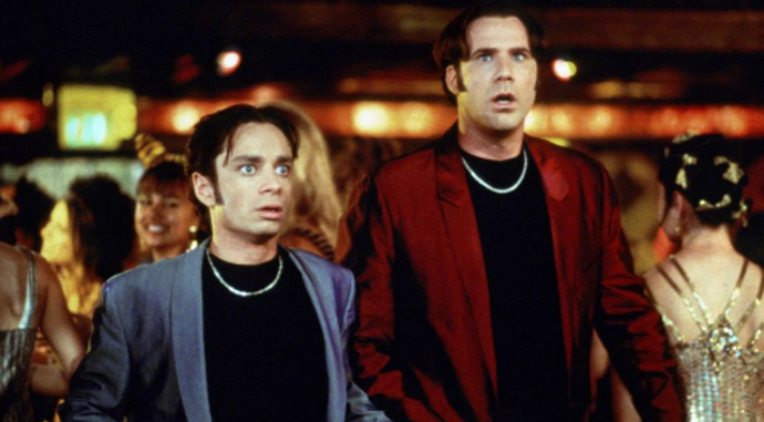 Chris Kattan (nalevo) chodil s Jennifer Coolidge. 