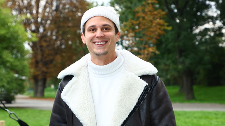 Zpěvák Sebastian Navrátil.