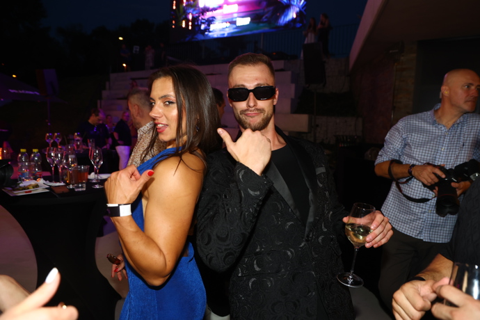 Barbora Dyrynková a Tomáš Karniš alias Káčko.