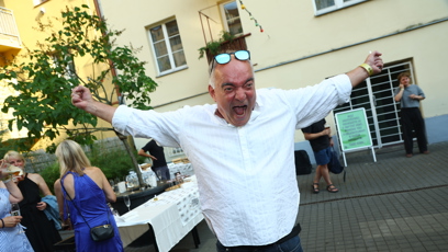 FOTO: Rozjetý Ondřej Trojan na premiéře dokumentu Dvě deci tuše.