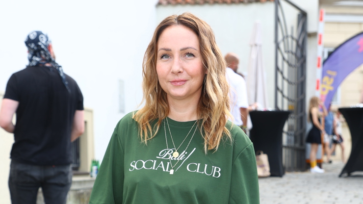 Veronika Arichteva dorazila na akci od Primy.