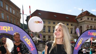 FOTO: Mia Kirchnerová na akci Primy.