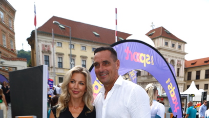 FOTO: Roman Šebrle společně s partnerkou Hedvikou Liškovou.