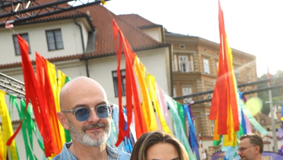 FOTO: Eva Decastelo v nárčí Reného.
