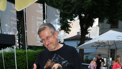 FOTO: Václav Vydra si akci užíval.