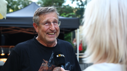 FOTO: Herec Václav Vydra během rozhovoru pro eXtra.cz.