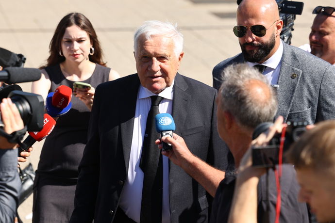 Exprezident Václav Klaus.