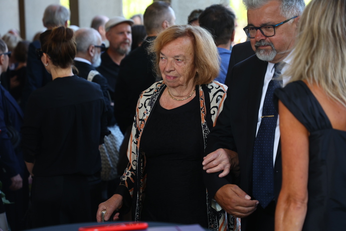 Livia Klausová a Jiří Weigl.