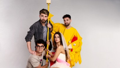 FOTO: Filip Březina, Marek Lambora, Václav Matějovský a Michaela Petřeková v seriálu Boží plán.