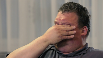 FOTO: Andrej se neubránil slzám.