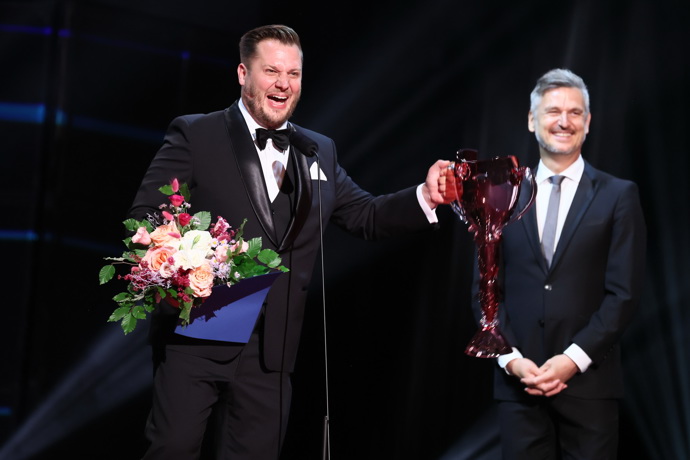 Tomáš je dvojnásobným držitelem prestižní Ceny Thálie Tomáš je dvojnásobným držitelem prestižní Ceny Thálie
