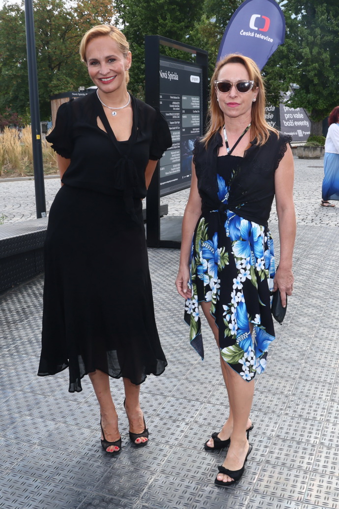 Monika Absolonová byla setkáním s Tatianou Dykovou nadšená.