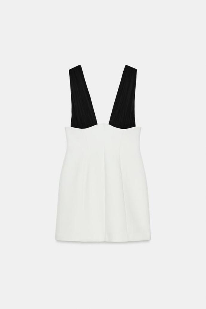 Kombinované mini šaty, Zara, 699 Kč