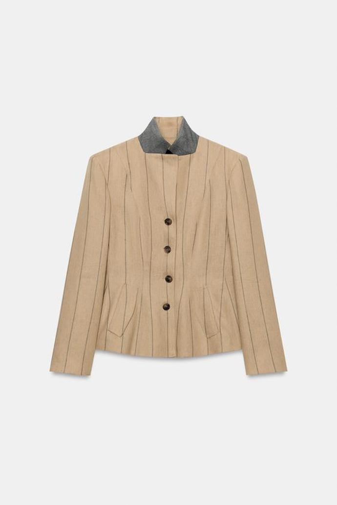 Blejzr s proužky, Zara, 2299 Kč