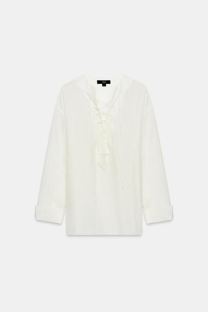 Košile ze 100% hedvábí, Zara, 1999 Kč