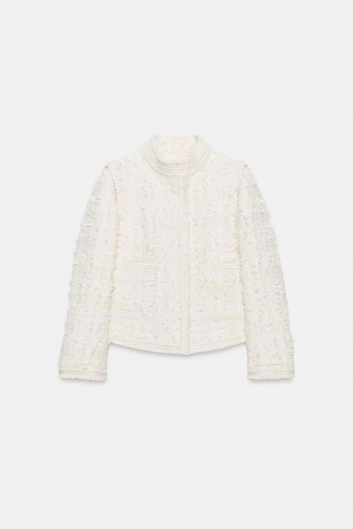 Sako se stojáčkem a strukturou, Zara, 1999 Kč