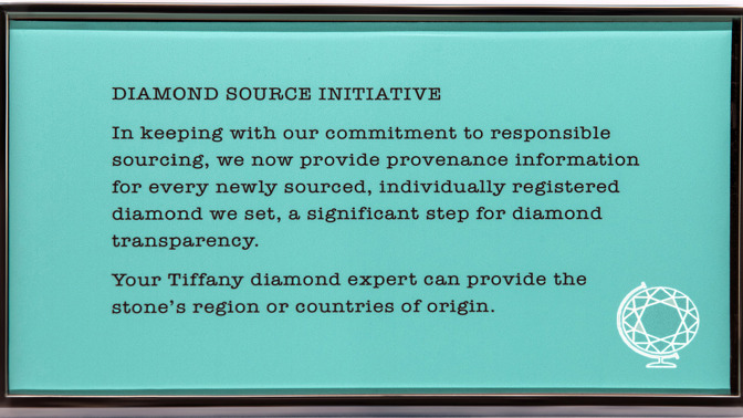Tiffany & Co. oznámilo novinku v oblasti zodpovědné těžby diamantů