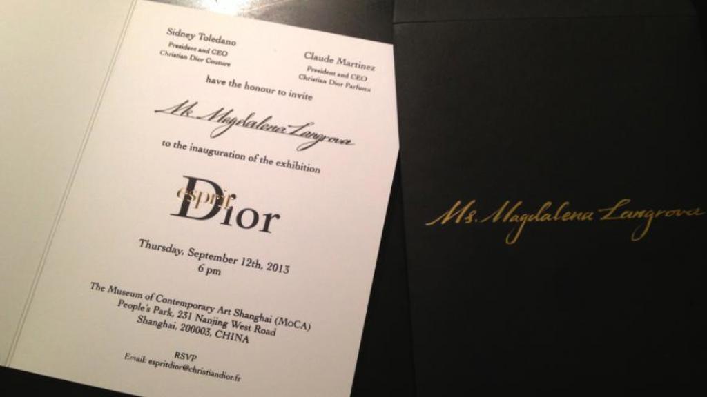 Do Šanghaje a zpět: Christian Dior HC očima modelky