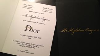 Do Šanghaje a zpět: Christian Dior HC očima modelky