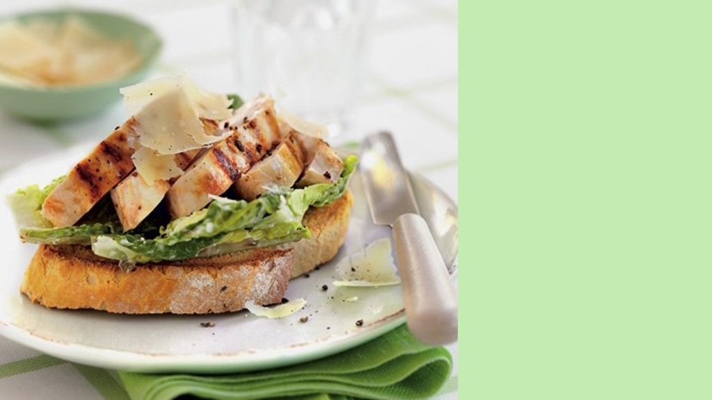 Recept na kuřecí chlebíčky à la salát Caesar