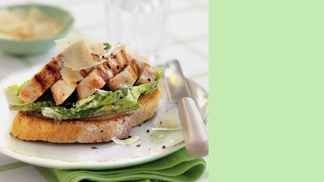 Recept na kuřecí chlebíčky à la salát Caesar