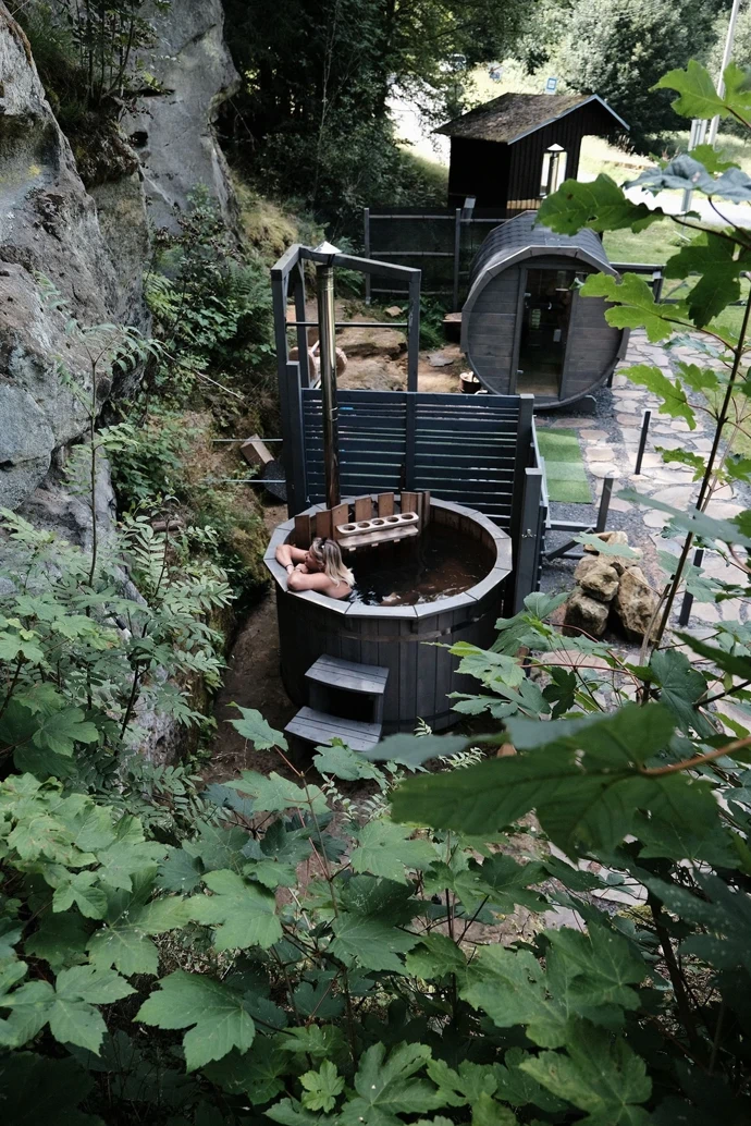 Posilovna, sauna, vinný sklep... Chata Pod Jezevčí skálou je plná nečekaných překvapení Posilovna, sauna, vinný sklep... Chata Pod Jezevčí skálou je plná nečekaných překvapení
