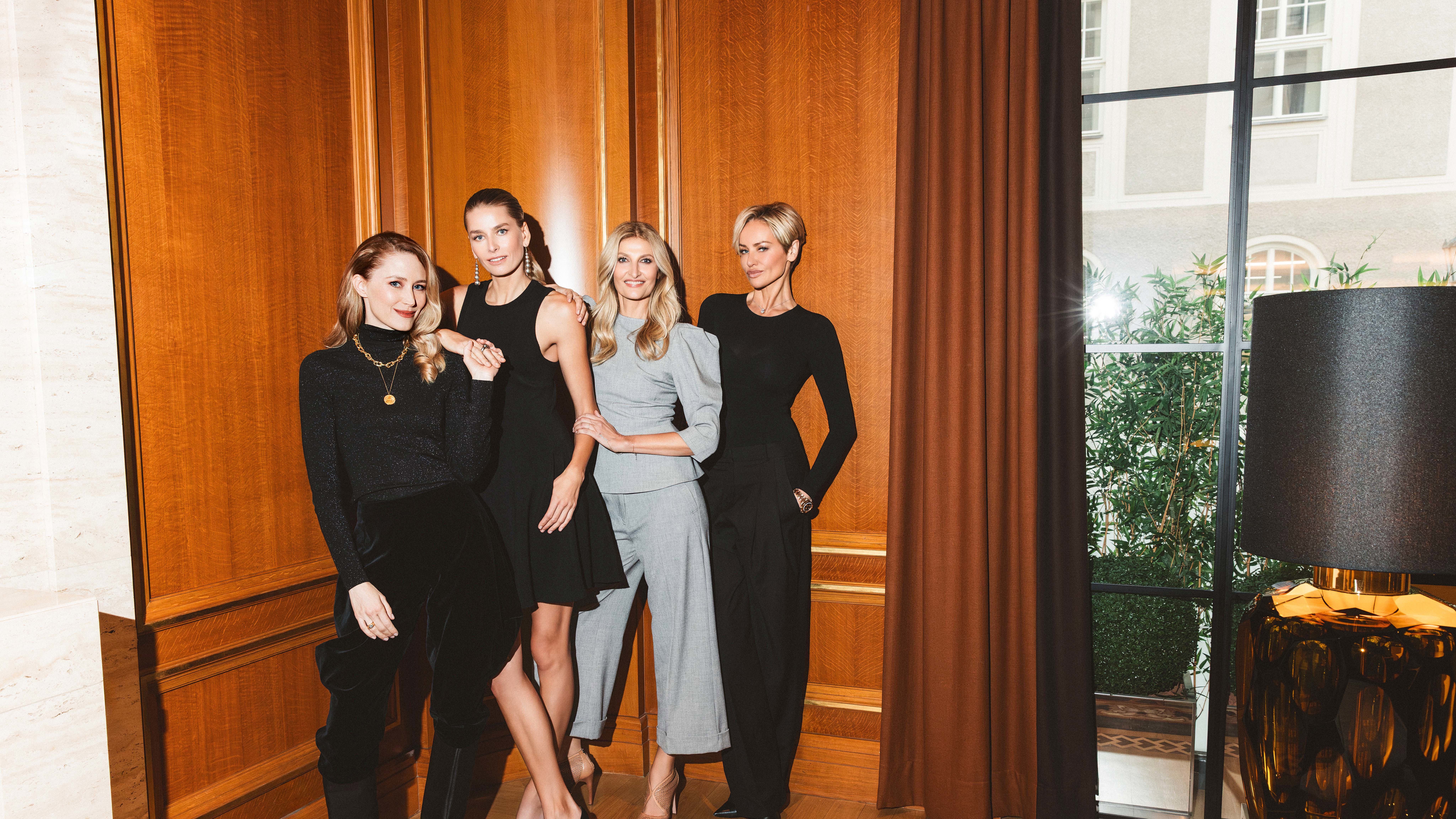 Tereza Maxová, patronkou nadace, Hana Soukupová, Adriana Ohanian Sklenaříková a Tereza Srbová
