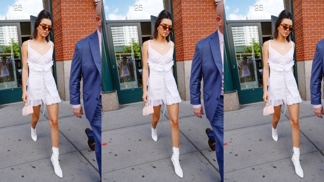 Jak nosit bílou od hlavy k patě podle Kendall