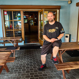 Restauraci má nyní pod palcem Michal společně se svou manželkou Vendy.