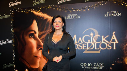 FOTO: Andrea Kalivodová na premiéře Magická posedlost 2.