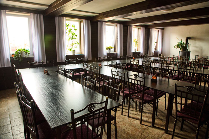 Prostory restaurace Hamrovka. 