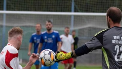 FOTO: Martin Klíma působil jako brankář TJ Sokol Mšec–Nové Strašecí.
