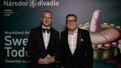 FOTO: Pavel Vítek po boku svého partnera Janise Sidovského.