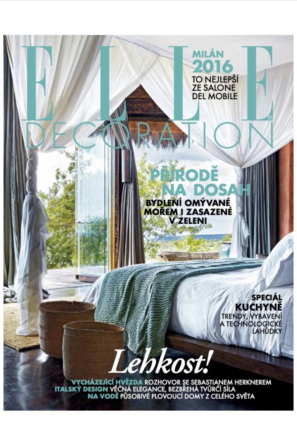 Letní vydání ELLE Decoration je právě na stáncích a v e-shopu! Letní vydání ELLE Decoration je právě na stáncích a v e-shopu!
