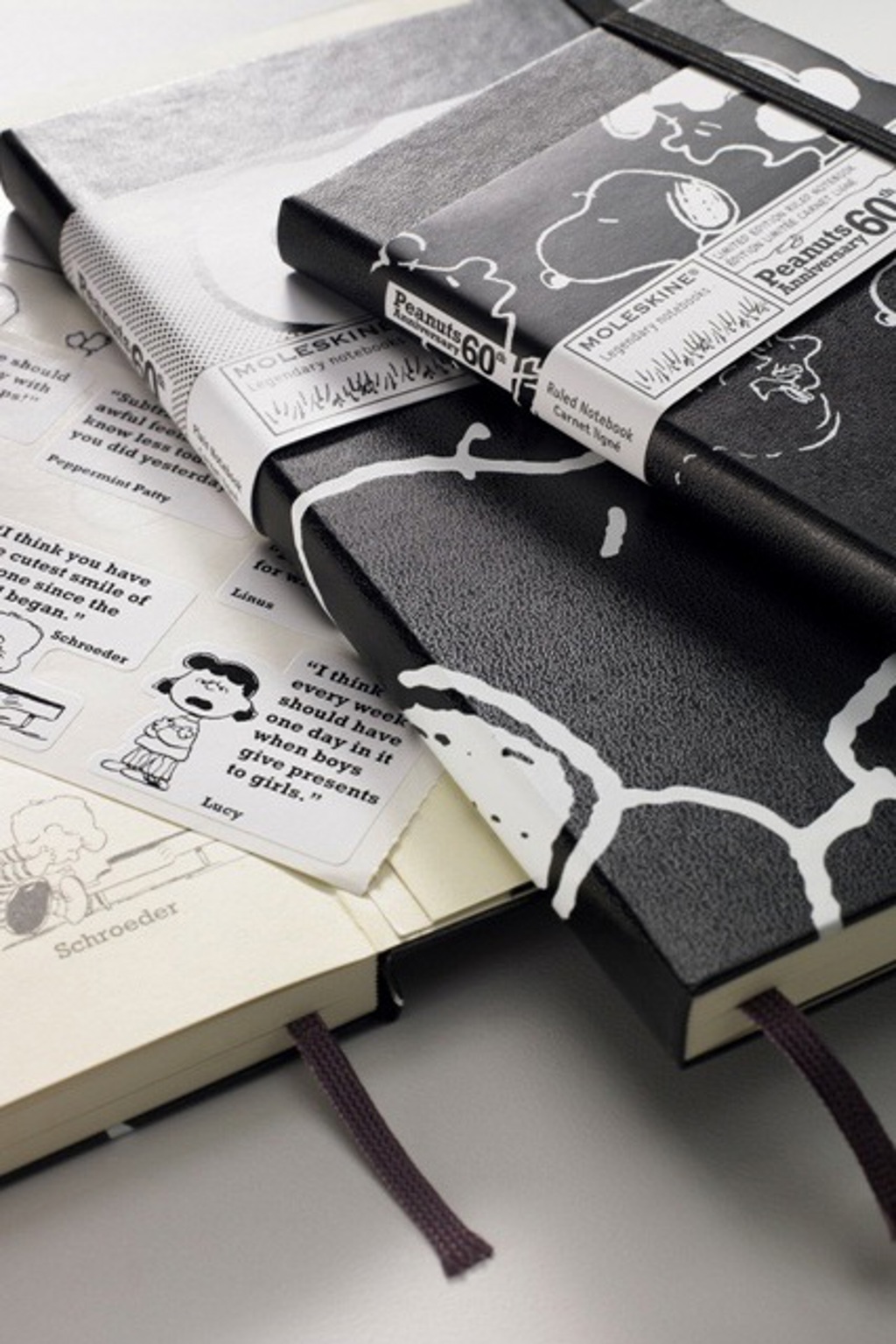 Moleskine má nové hrdiny: Snoopyho a Pac-Mana Moleskine má nové hrdiny: Snoopyho a Pac-Mana