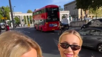 FOTO: Monika Babišová s dcerou Vivien na výletě v Londýně.