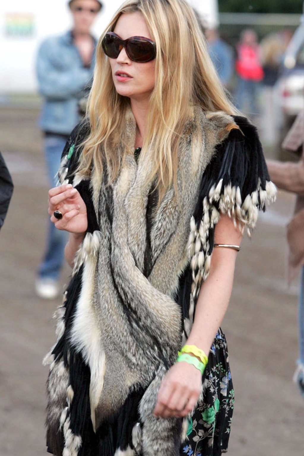 Evoluce Kate Moss na open air festivalech Evoluce Kate Moss na open air festivalech