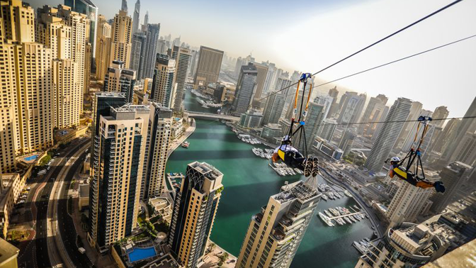 Adrenalinové zážitky v Dubaji